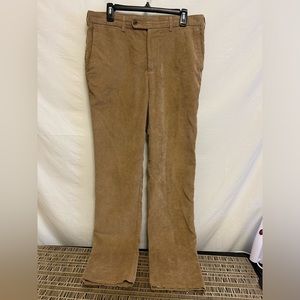 Peter Millar Tan Corduroy Nanoluxe Pants Size 34